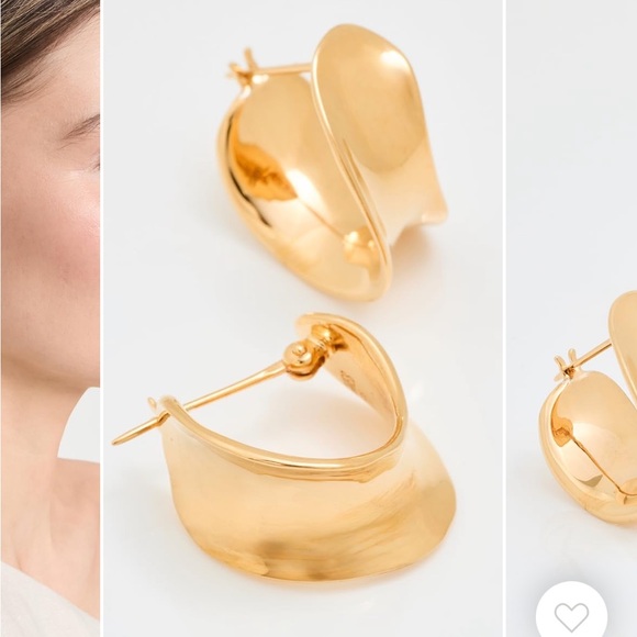 Agmes Jewelry - Agmes Mini Laila Hoops. Comes with jewelry bag.